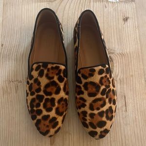 Jcrew leopard flats